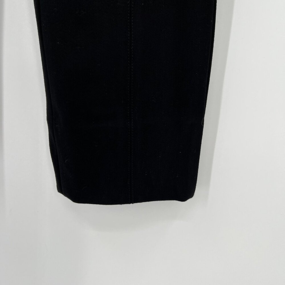 Quince Black Ponte Pants - Pintuck Ankle - M - Medium - NWT - Picture 5 of 7